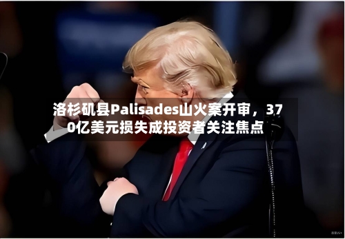 洛杉矶县Palisades山火案开审，370亿美元损失成投资者关注焦点-第3张图片