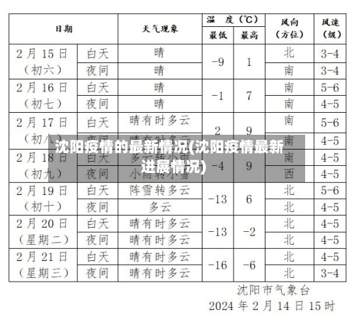 沈阳疫情的最新情况(沈阳疫情最新进展情况)-第2张图片
