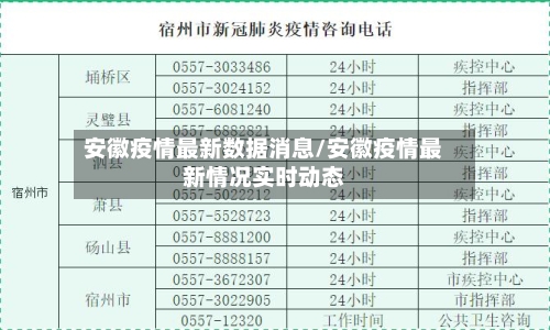 安徽疫情最新数据消息/安徽疫情最新情况实时动态-第2张图片