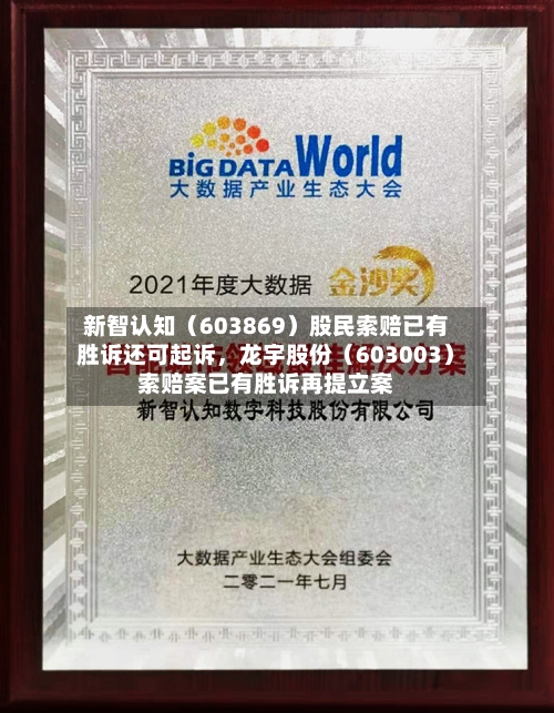 新智认知（603869）股民索赔已有胜诉还可起诉，龙宇股份（603003）索赔案已有胜诉再提立案-第3张图片