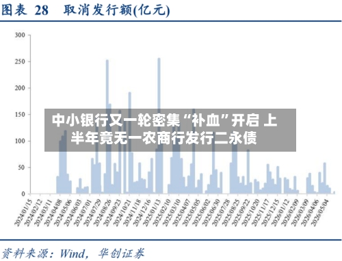 中小银行又一轮密集“补血”开启 上半年竟无一农商行发行二永债-第2张图片
