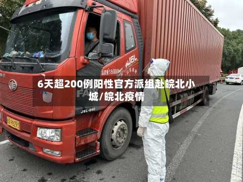 6天超200例阳性官方派组赴皖北小城/皖北疫情