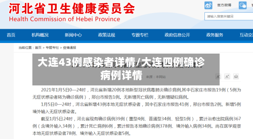 大连43例感染者详情/大连四例确诊病例详情
