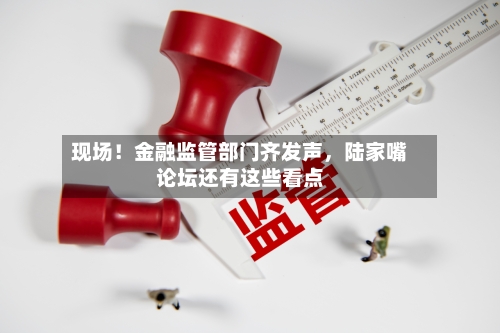 现场！金融监管部门齐发声	，陆家嘴论坛还有这些看点-第2张图片
